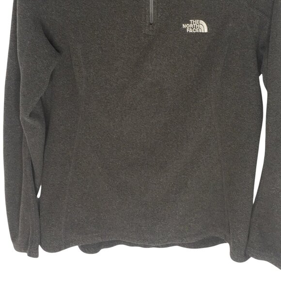 The North Face Fleece Pullover Womens Medium TKA 100 Glacier 1/4 Zip Polartec - Picture 5 of 16